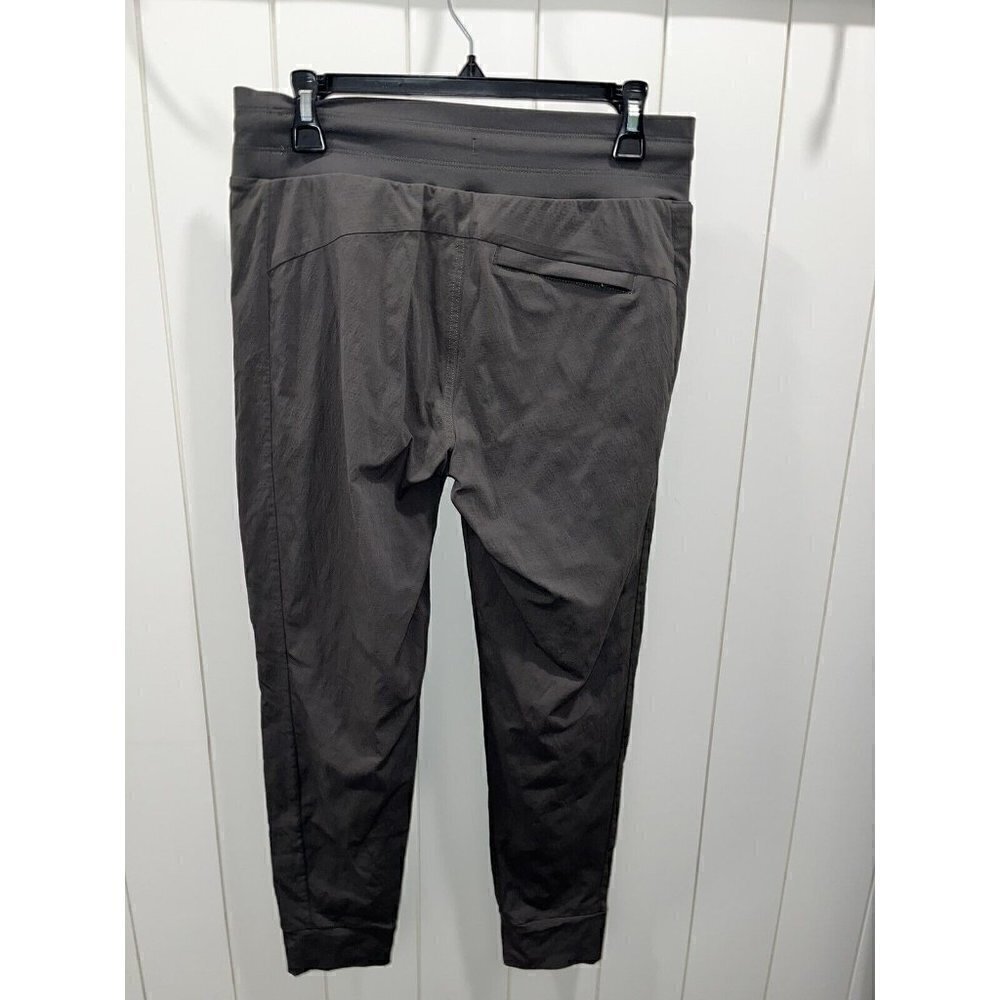 Athleta Pull On Active Pants Jogger Women's 6 Green Lined Straight Leg RN 54023 - Picture 2 of 8